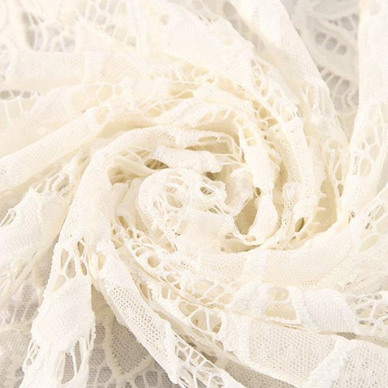 Lace Fabric Cutwork Jacquard for Women's Wear Wholesale Supplier 4